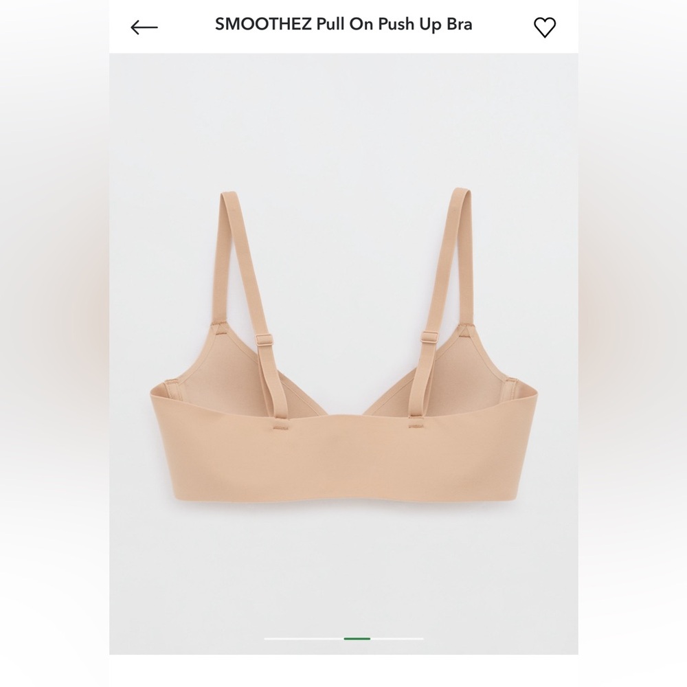 AERIE Smoothez Pull On Push Up Bra - Sands - 32DD - Picture 4 of 13